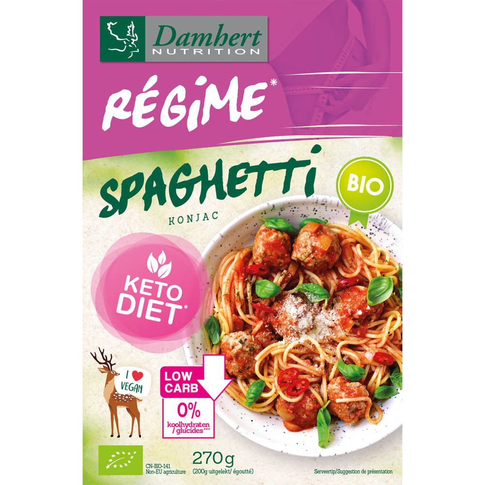 DAMHERT Régime Spaghetti Konjac (270 g)