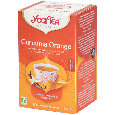 Yogi Tea® Curcuma Orange (17 pièces)