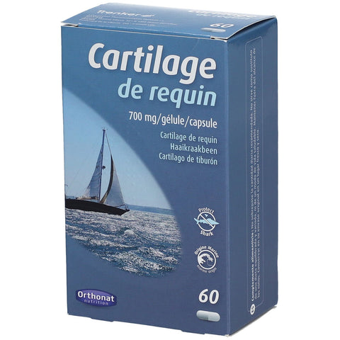 ORTHONAT Cartilage de requin 700 mg — 60 pièces