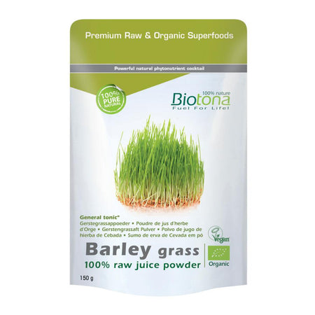 BIOTONA poudre de jus d'herbe d'orge (150 g)