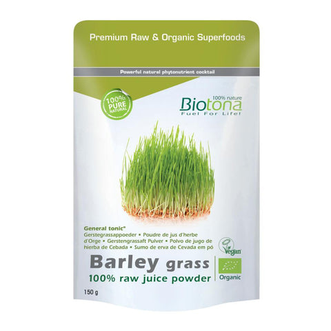 BIOTONA poudre de jus d'herbe d'orge (150 g)