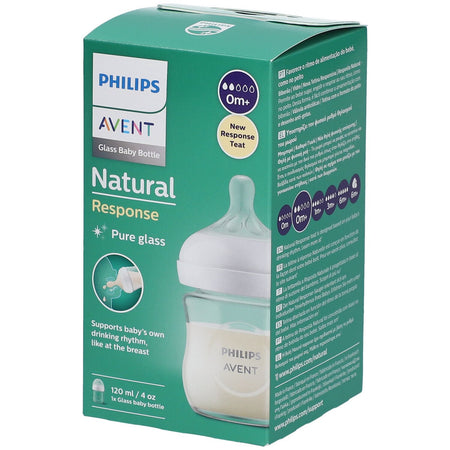 Philips Avent Natural Response Biberon en Verre SCY930/01