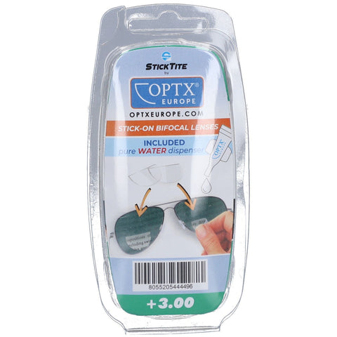 OPTX Europe StickTite lentilles bifocales autocollantes +3,00 dpt