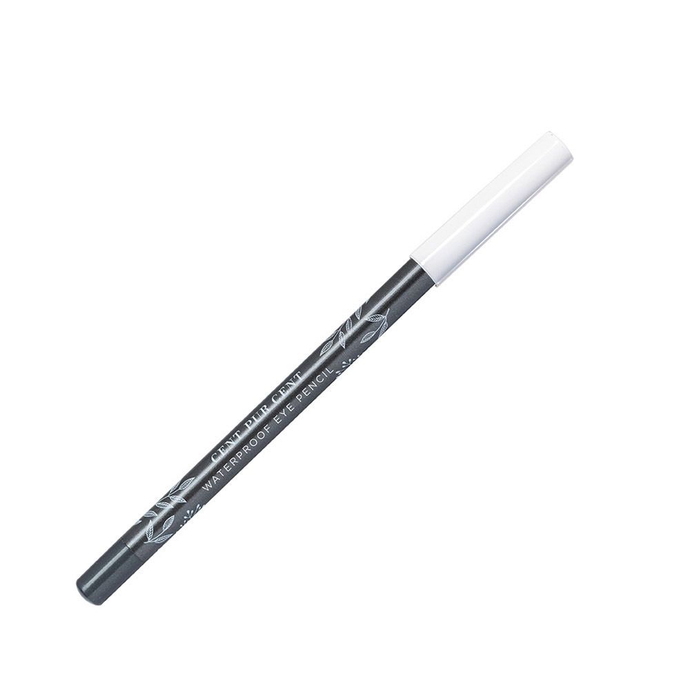 CENT PUR CENT Crayon pour les Yeux Waterproof - Gris Irisé (0,8 ml)