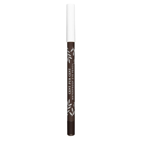CENT PUR CENT Crayon pour les yeux résistant à l'eau Chocolat (0,8 ml)