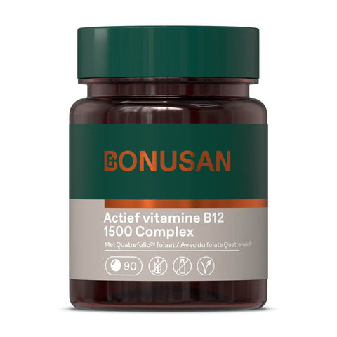 Bonusan Vitamine B12 Active 1500 mcg — 90 pièces