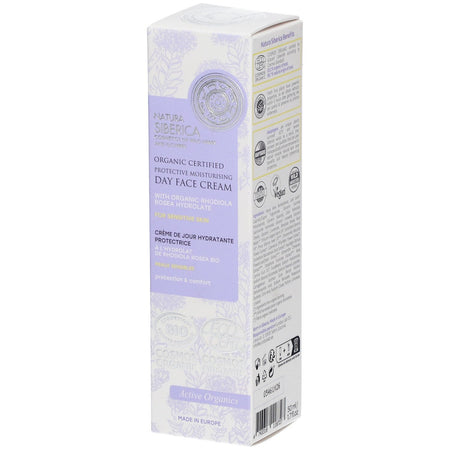 Natura Siberica Crème de jour visage hydratante et protectrice certifiée bio (50 ml)