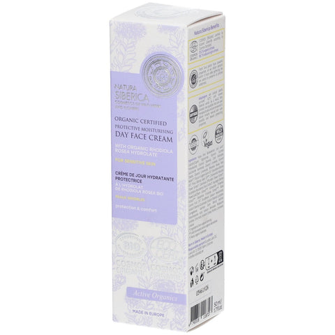 Natura Siberica Crème de jour visage hydratante et protectrice certifiée bio (50 ml)