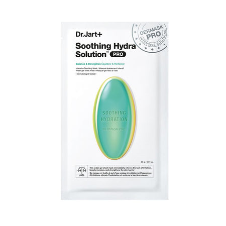DR.JART+ DERMASK™ Solution hydratante apaisante pro - Masque-gel tissu à l'eau — 26 g