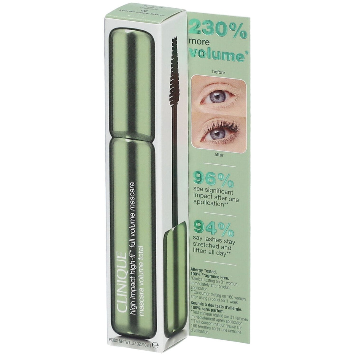 CLINQUE High Impact High-Fi Mascara brun (10 ml)