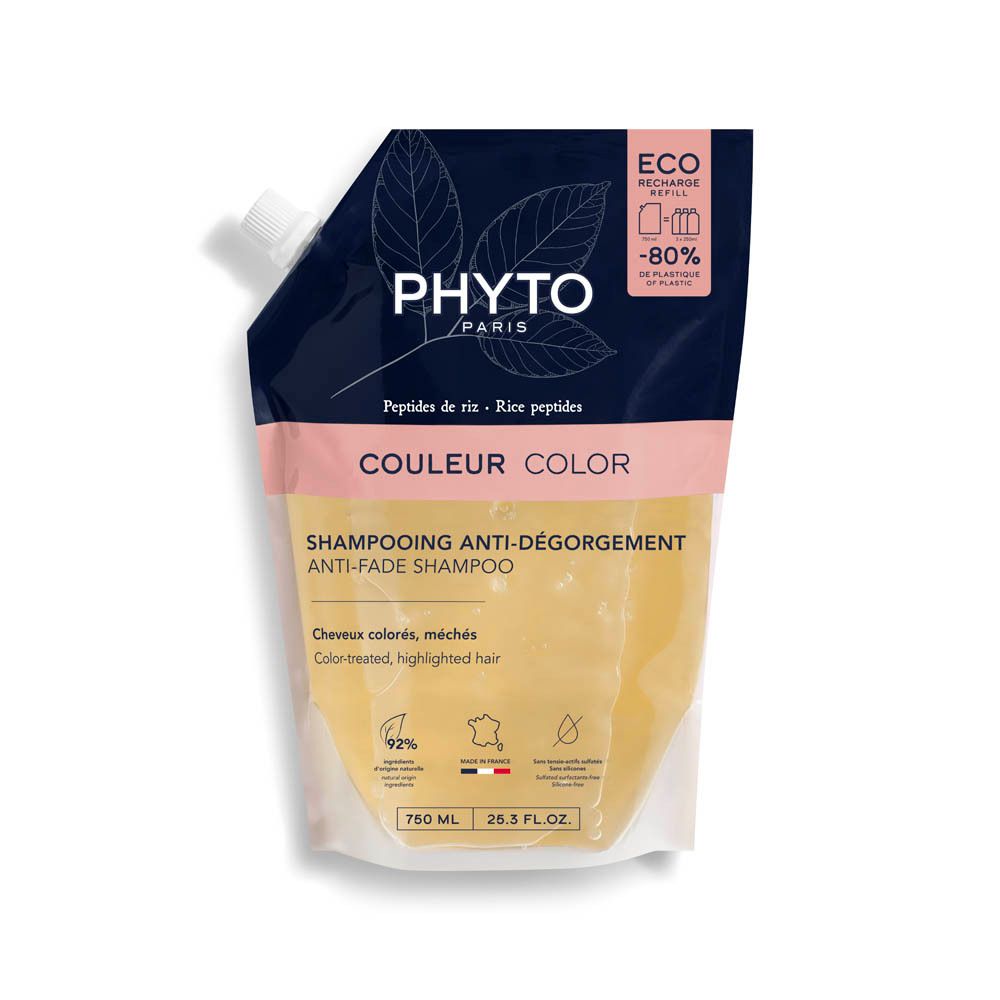Phyto Paris Couleur Color Shampooing Anti-Dégorgement Recharge (750 ml)
