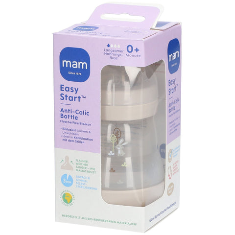MAM Easy Start™ Biberon anti-coliques beige 160 ml - 0 mois et + — 1 pièce