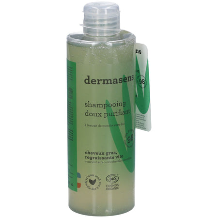 Dermasens Shampooing Doux Purifiant Cheveux Gras Regraissant Vite (400 ml)