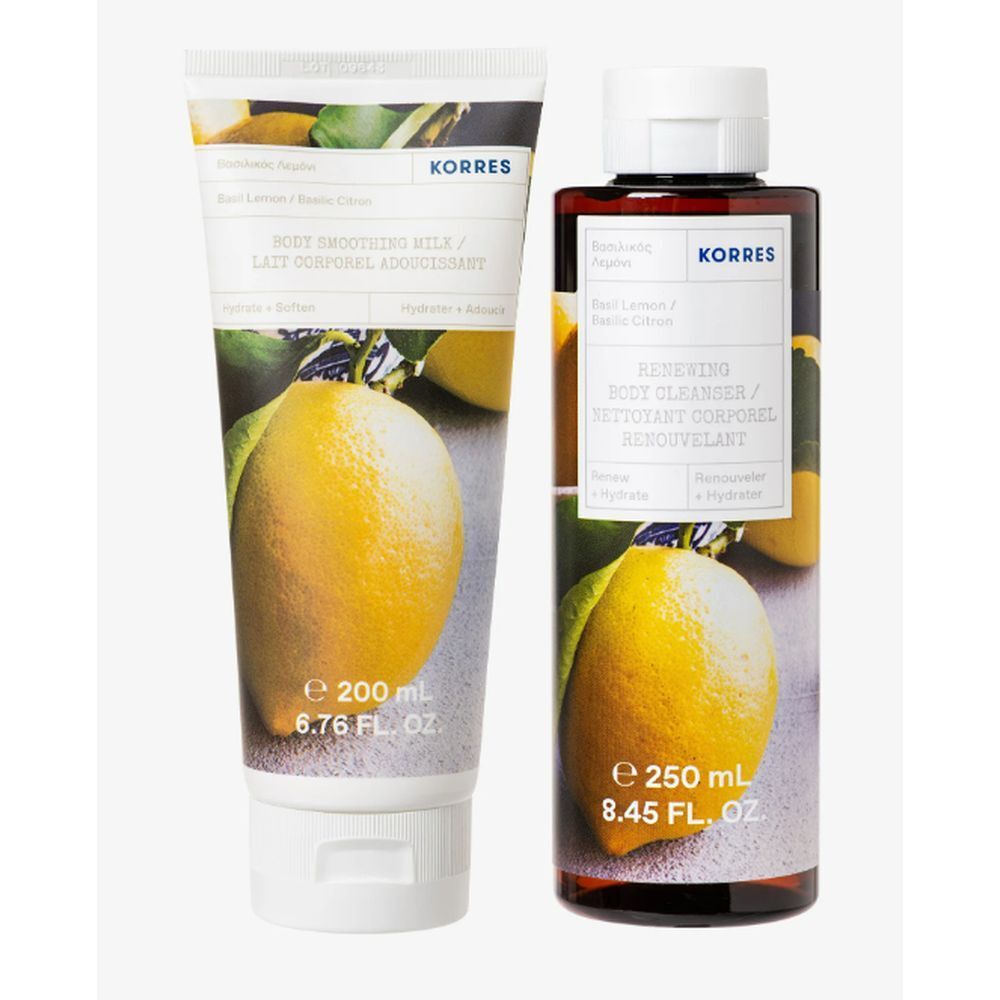 Korres Gel Douche Basilic Citron (1 pièce)
