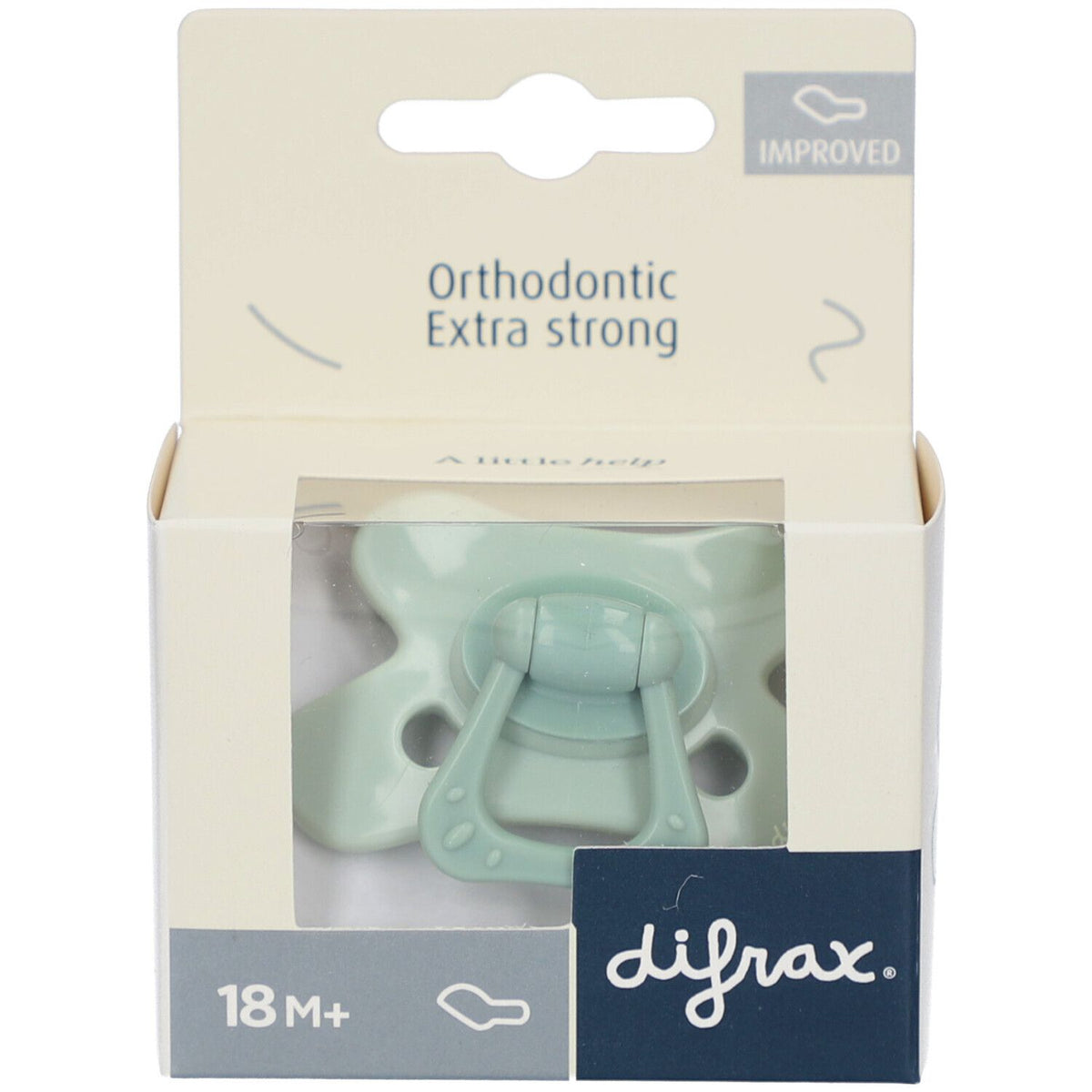 Diffrax Sucette dentaire +18 mois GEMS - Green Jade