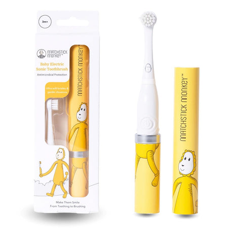 Matchstick Monkey Baby Brosse à dents électrique sonique