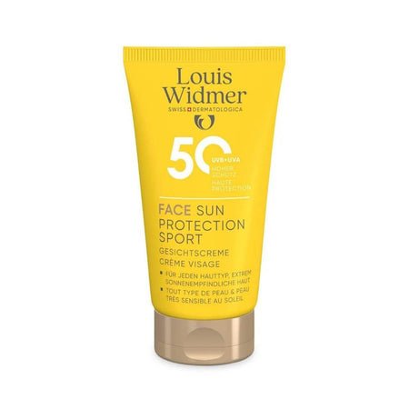Louis Widmer Protection solaire visage Sport SPF50 sans parfum (50 ml)