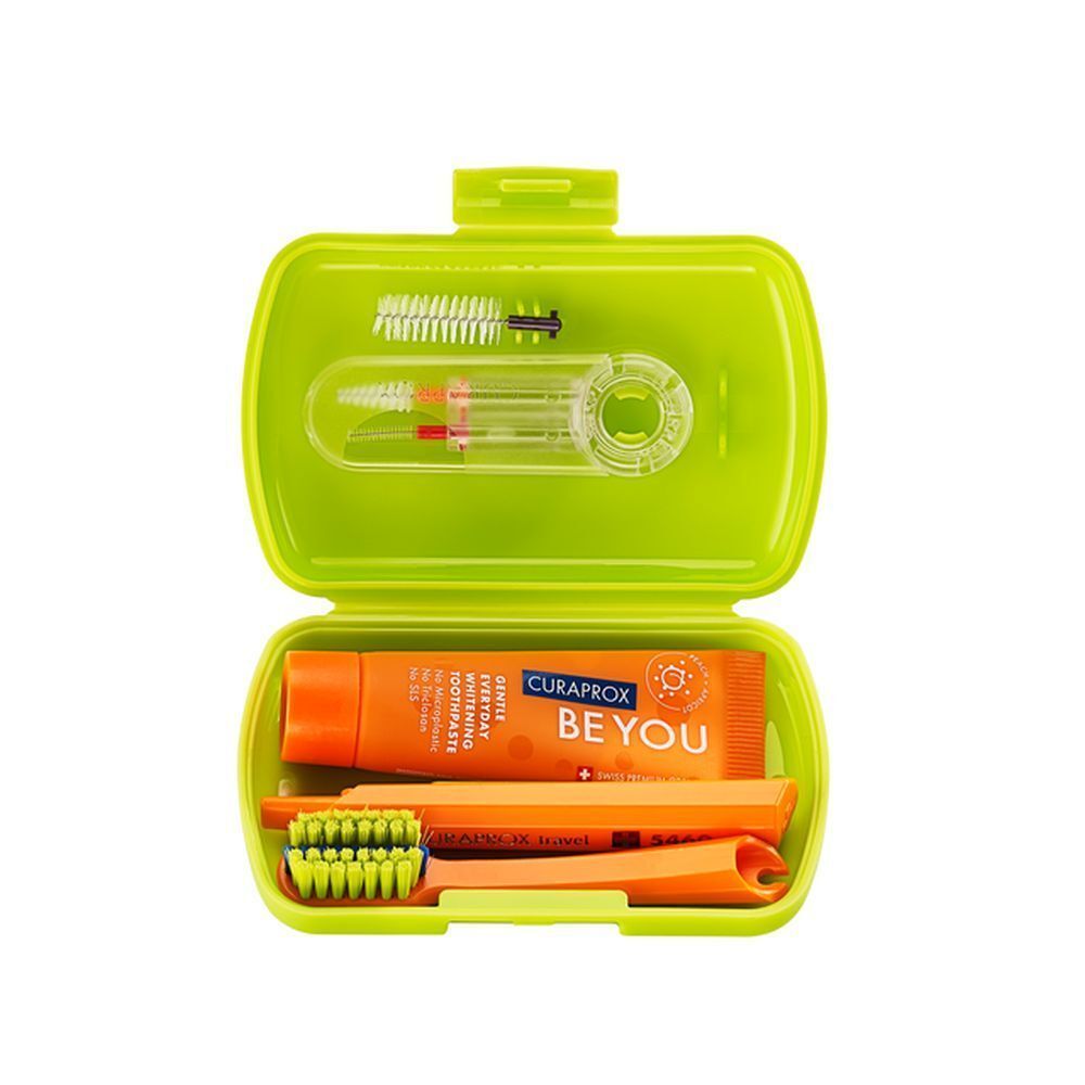 CURAPROX Set de voyage vert (1 pièce)
