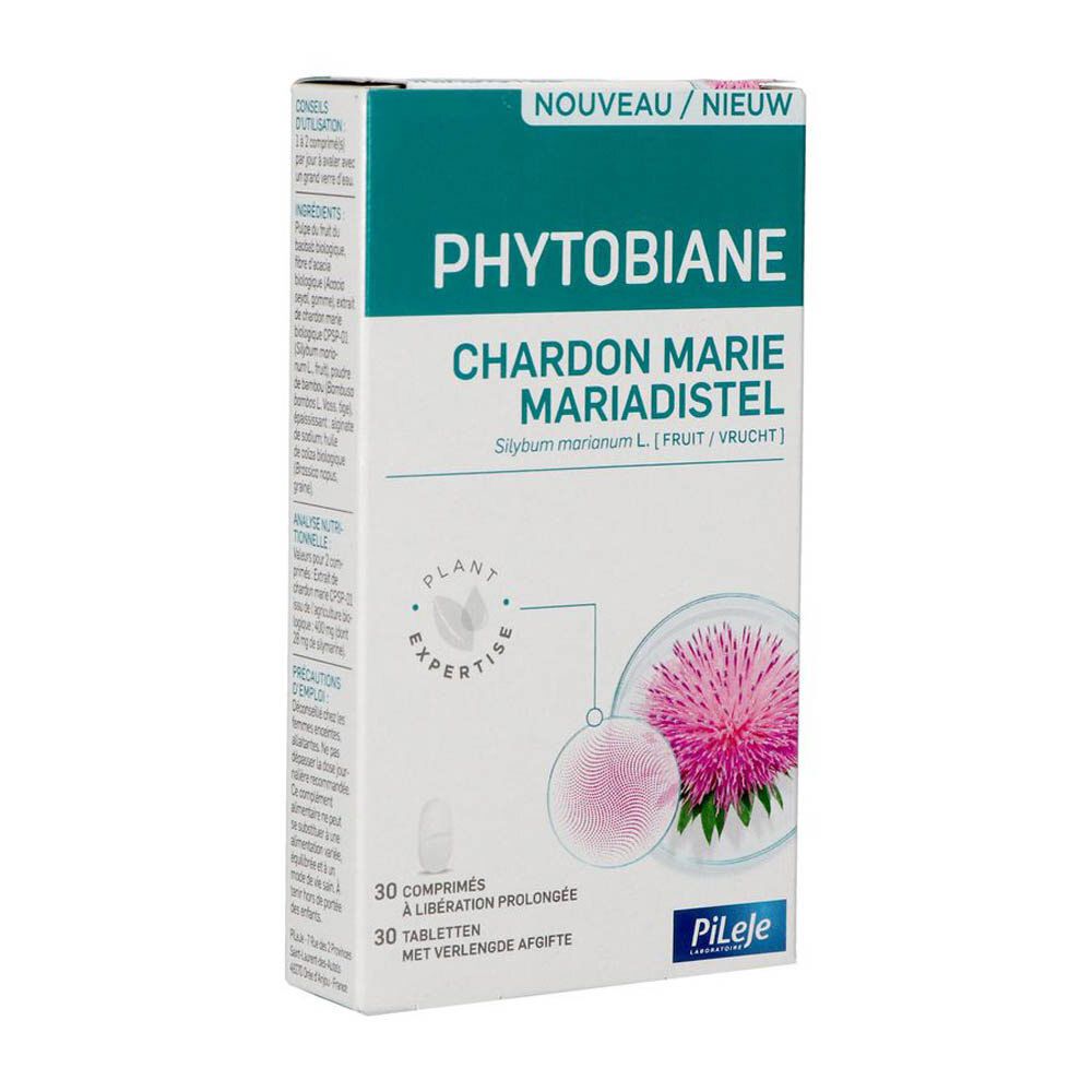 PiLeJe Phytobiane Chardon Marie (30 pièces)