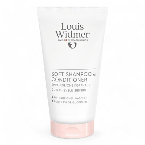 Louis Widmer Soft Shampoo & Conditioner sans parfum (150 ml)