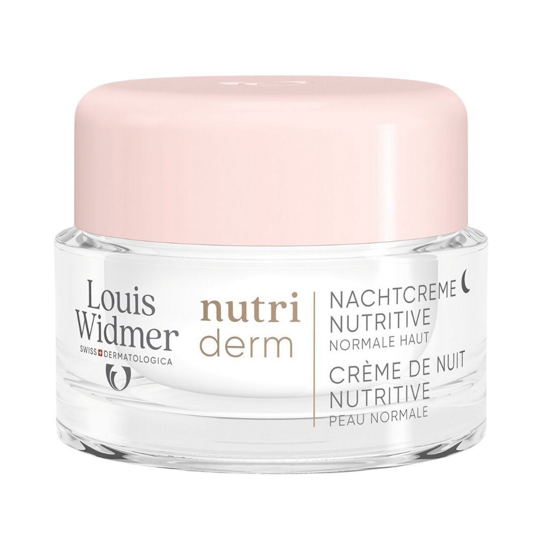 Louis Widmer Nutriderm Crème de Nuit Nutritive Légèrement Parfumée — 50 ml