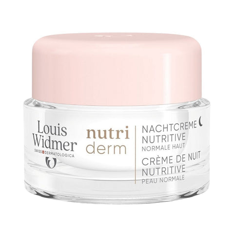 Louis Widmer Nutriderm Crème de Nuit Nutritive Légèrement Parfumée — 50 ml