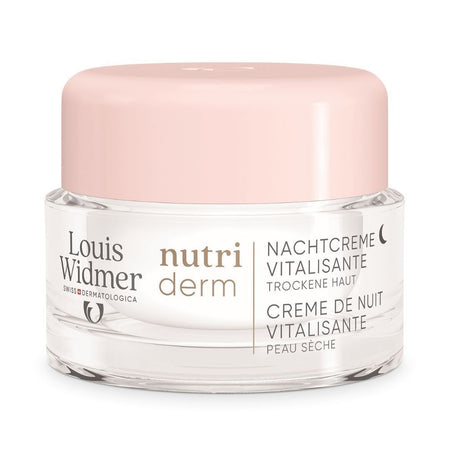 Louis Widmer Nutriderm Crème de Nuit Vitalisante Légèrement Parfumée (50 ml)