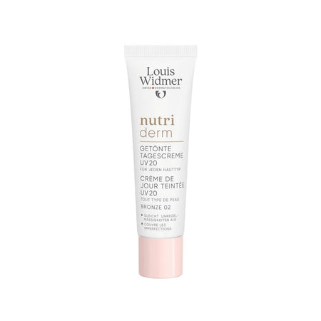 Louis Widmer Nutriderm crème de jour teintée UV20 Bronze 02 (30 ml)