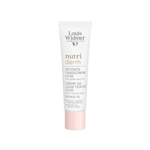 Louis Widmer Nutriderm crème de jour teintée UV20 Bronze 02 (30 ml)