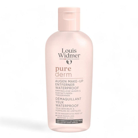 Louis Widmer Purederm Démaquillant Yeux Waterproof Sans Parfum (100 ml)