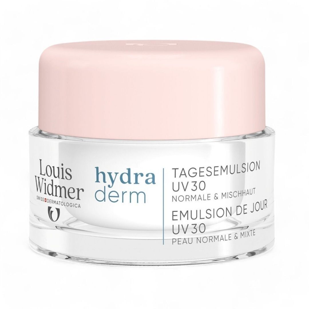 Louis Widmer Hydraderm émulsion de jour UV30 légèrement parfumée (50 ml)