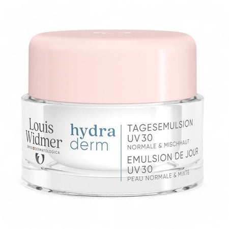 Louis Widmer Hydraderm émulsion de jour UV30 légèrement parfumée (50 ml)