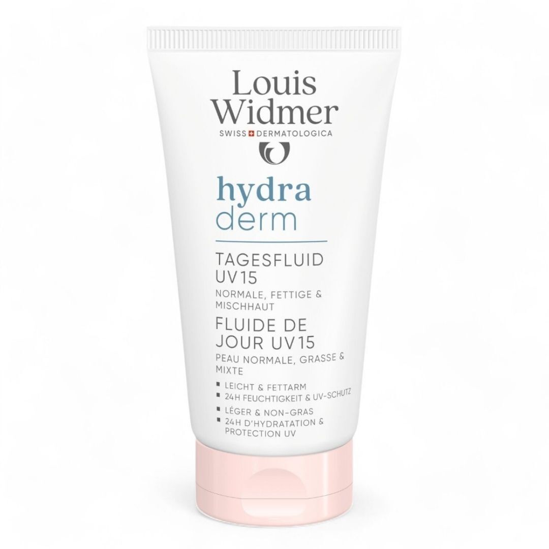 Louis Widmer Hydraderm Fluide de Jour UV15 Sans Parfum (50 ml)