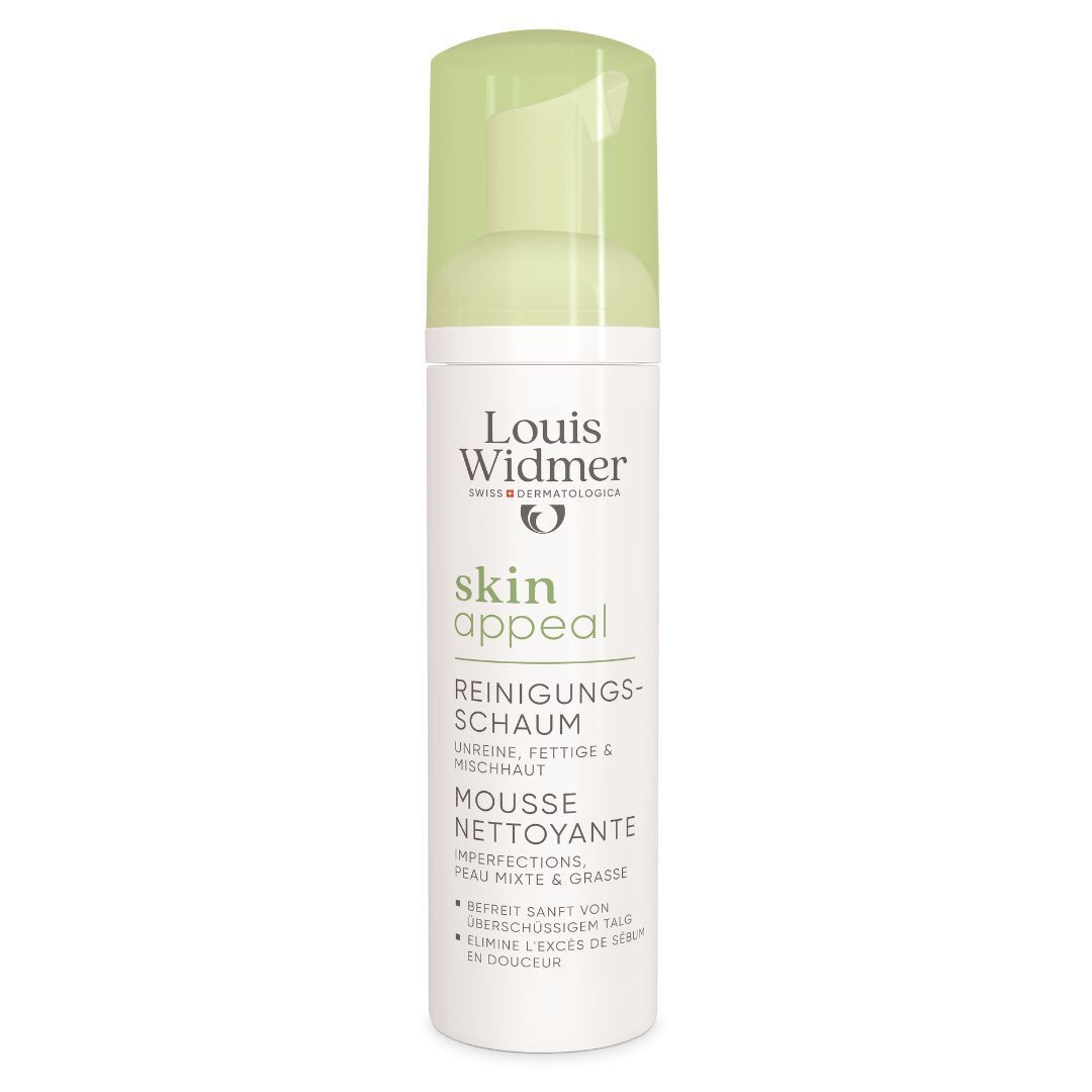 Louis Widmer Skin Appeal Mousse Nettoyante Sans Parfum (150 ml)