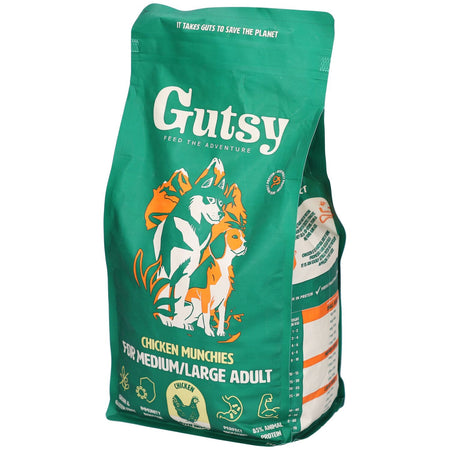 Gutsy Chicken Munchies chien adulte moyen et grand (2 kg)