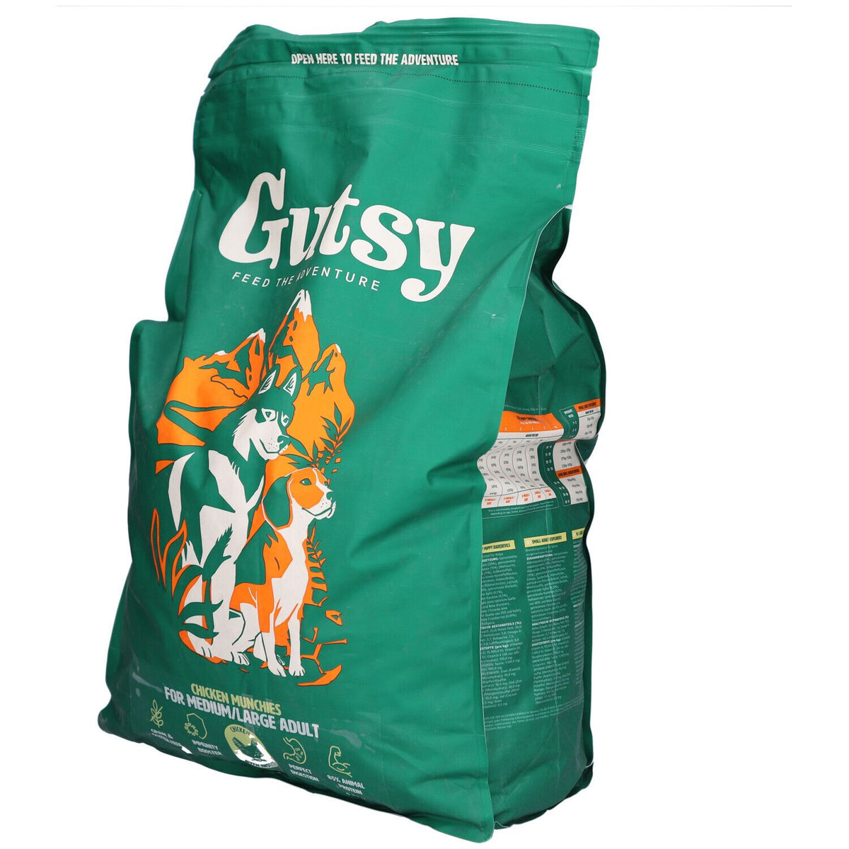 Gutsy Chicken Munchies chien adulte Moyen & Grand (6 kg)