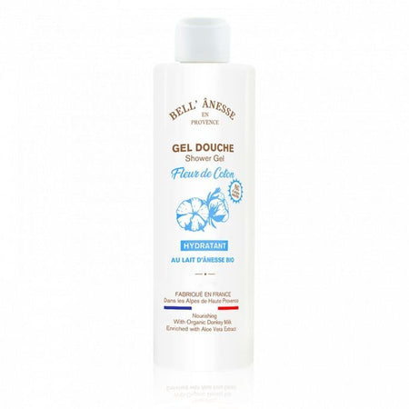 Bell'Anesse Gel Douche Lait d'Ânesse Fleur de Coton (250 ml)