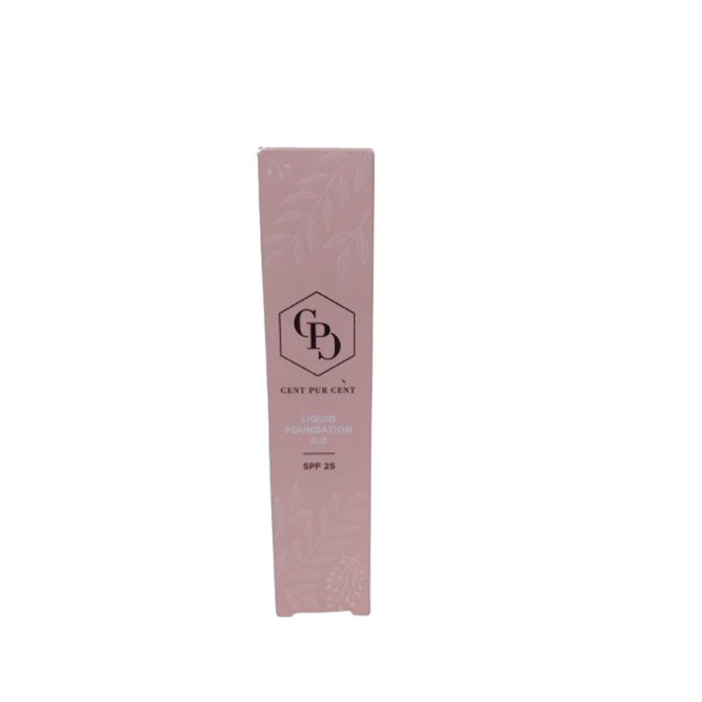 Cent Pur Cent Fond de teint minéral liquide SPF25 0.0
