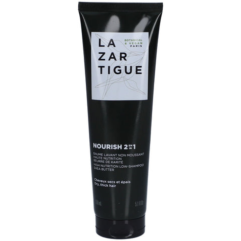 Lazartigue Nourish 2in1 Low-Shampoo au beurre de karité (150 ml)
