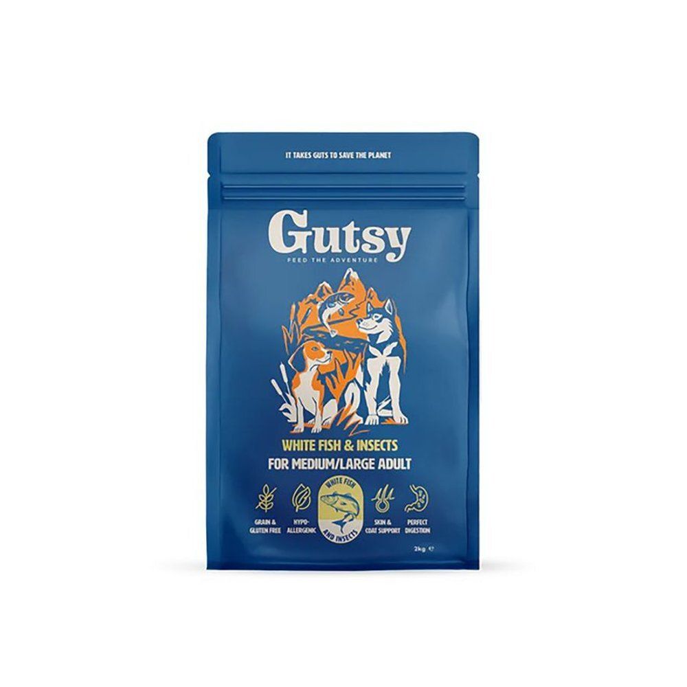 Gutsy Poisson & Insecte Medium & Large Adulte (10 kg)