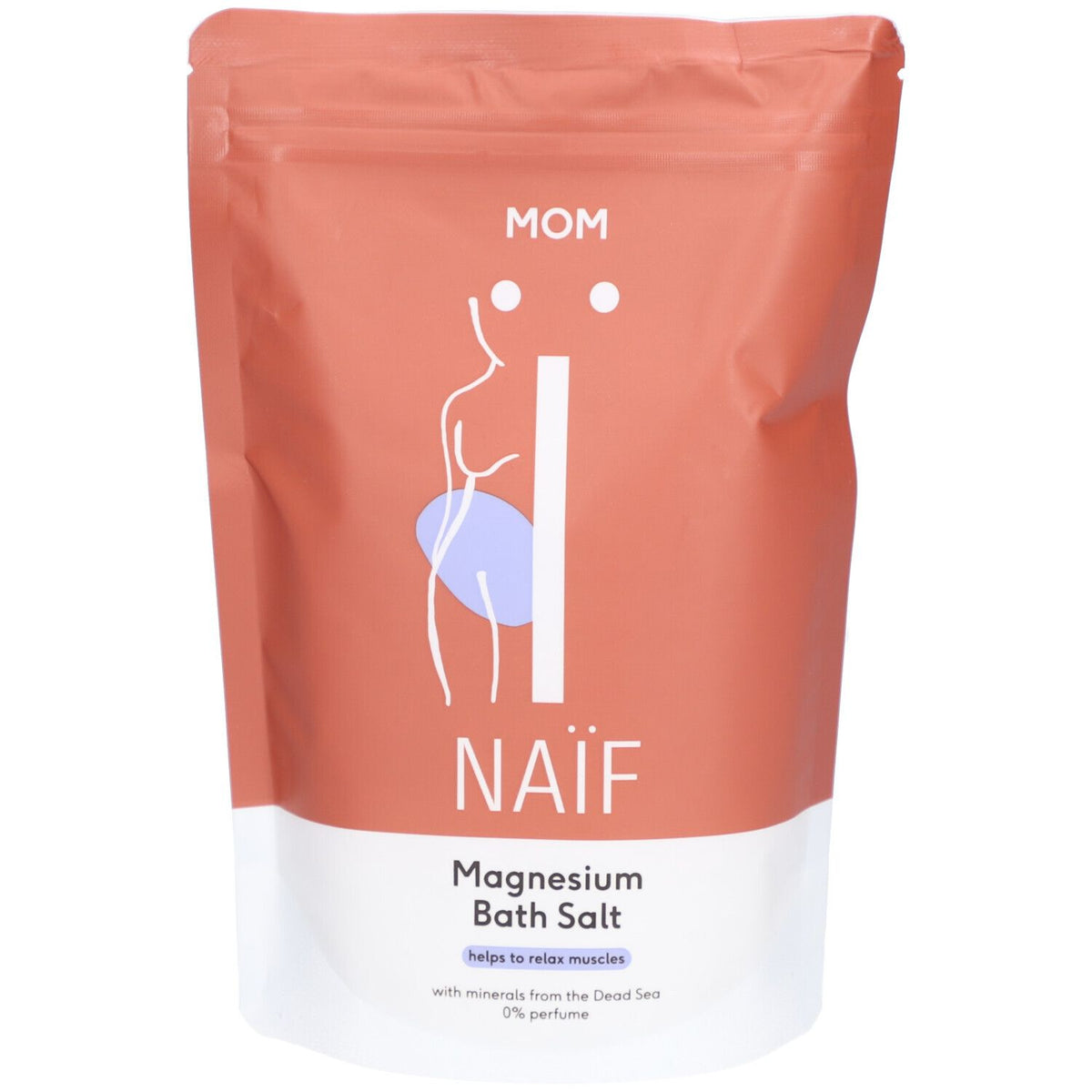 NAÏF sel de bain au magnésium (500 g)