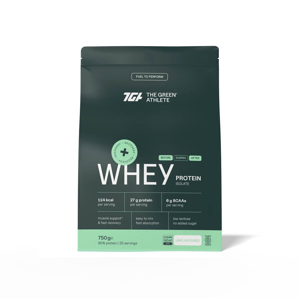 The Green Athlete isolat de protéine de lactosérum non aromatisé (750 g)
