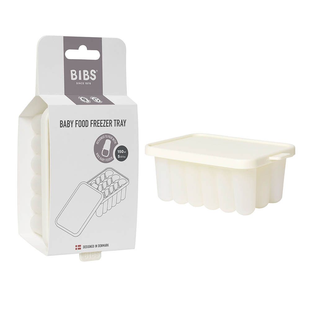 BIBS Bac de congélation pour nourriture bébé ivoire (1 pièce)