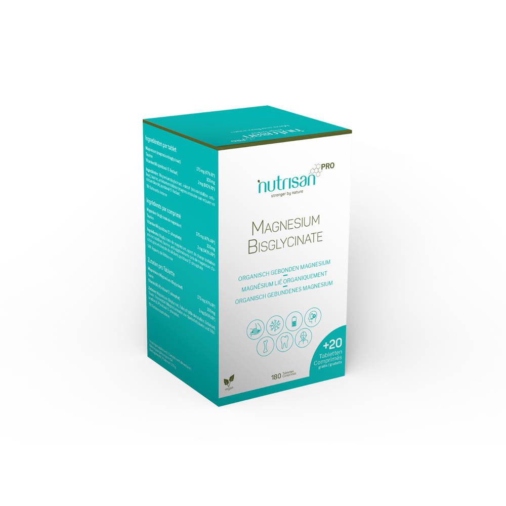 NutrisanPro Magnesium Bisglycinate (180+20 comprimés)