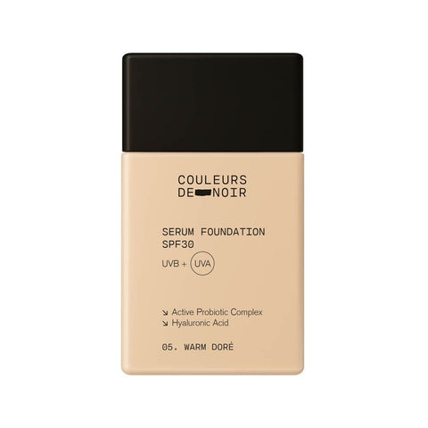 Couleurs de Noir Serum Foundation SPF30 05 Warm Doré — 30 ml