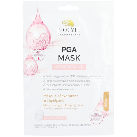 Biocyte Cosmétique PGA Nourishing Mask Rehydrating & Plumping Mask 1 unit