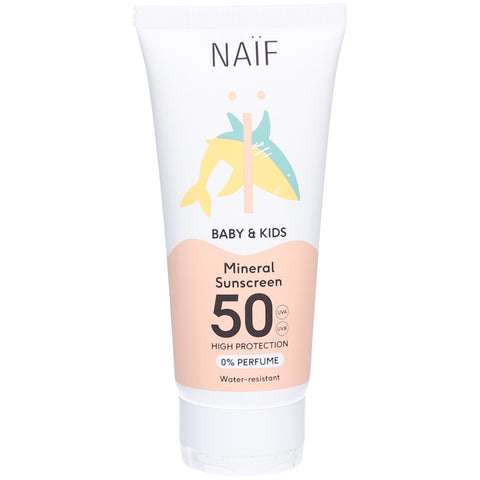 Naïf Crème solaire minérale SPF50 (100 ml)
