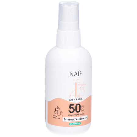 Naïf Spray solaire minéral SPF50 (100 ml)