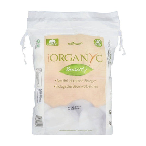 Organyc Boules de coton biologique (100 pièces)