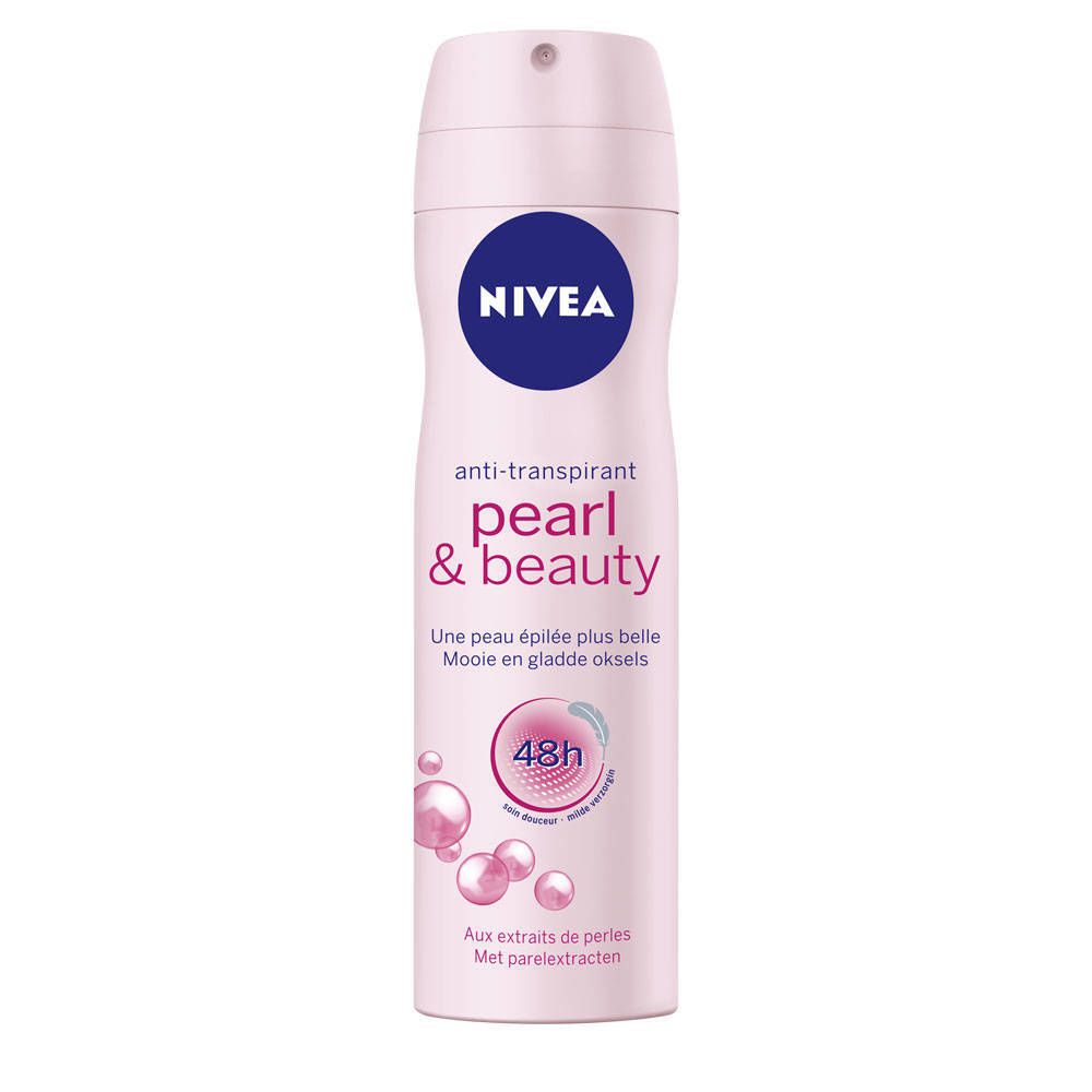 NIVEA Déodorant Anti-Transpirant Pearl & Beauty Spray 48h (150 ml)